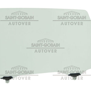 RH REAR DOOR GLASS GREEN W/FITTING - SEKURIT